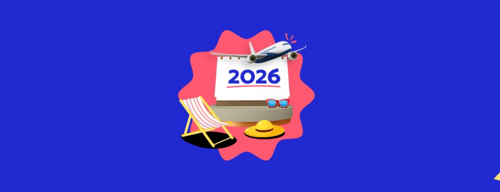 Feriados em 2026: planeje suas viagens e economize