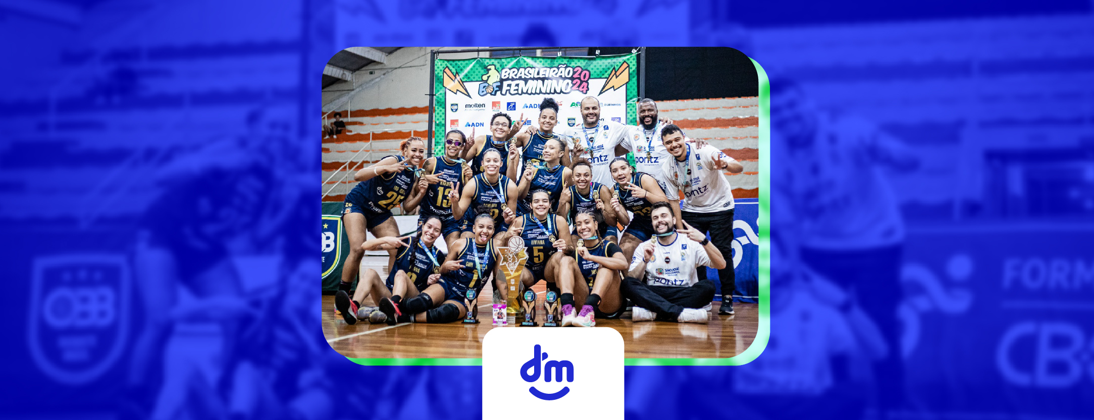 Atletas de projetos patrocinados pelo Dedica Mais