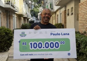 Cliente do cartão DM Visa ganha R$ 100 mil na promoção Cada Compra Conta